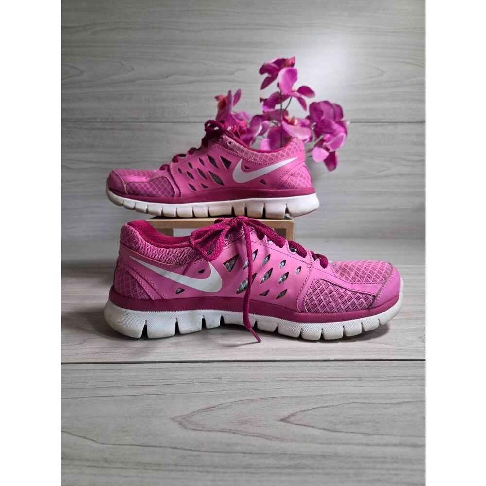 Nike  Training Sneakers - Pink & White - Women’s 8.5